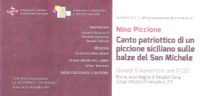 Nino Piccione present. 04 11 2015